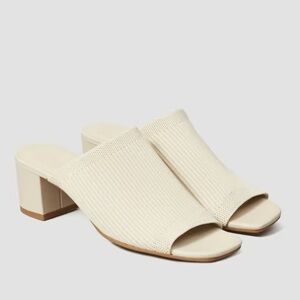 Everlane Glove Mule in ReKnit - Bone